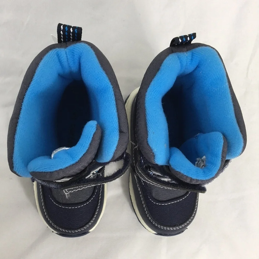 Carters Unisex Uphill Navy Snow Boot Size 5 Brand NEW With Tags